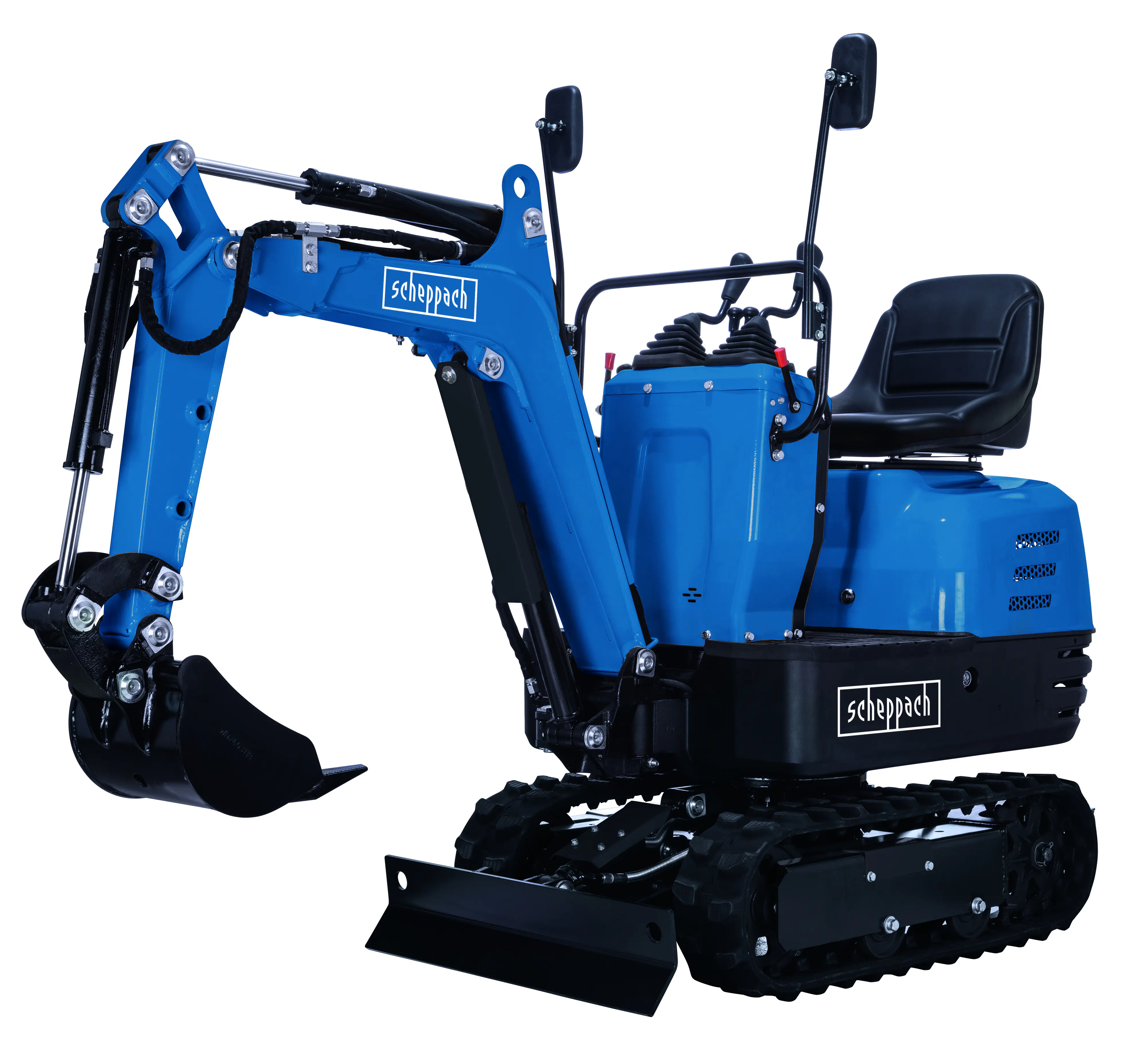 Scheppach Mini-Bagger EXC815 69 cm Spurbreite 8,5 PS