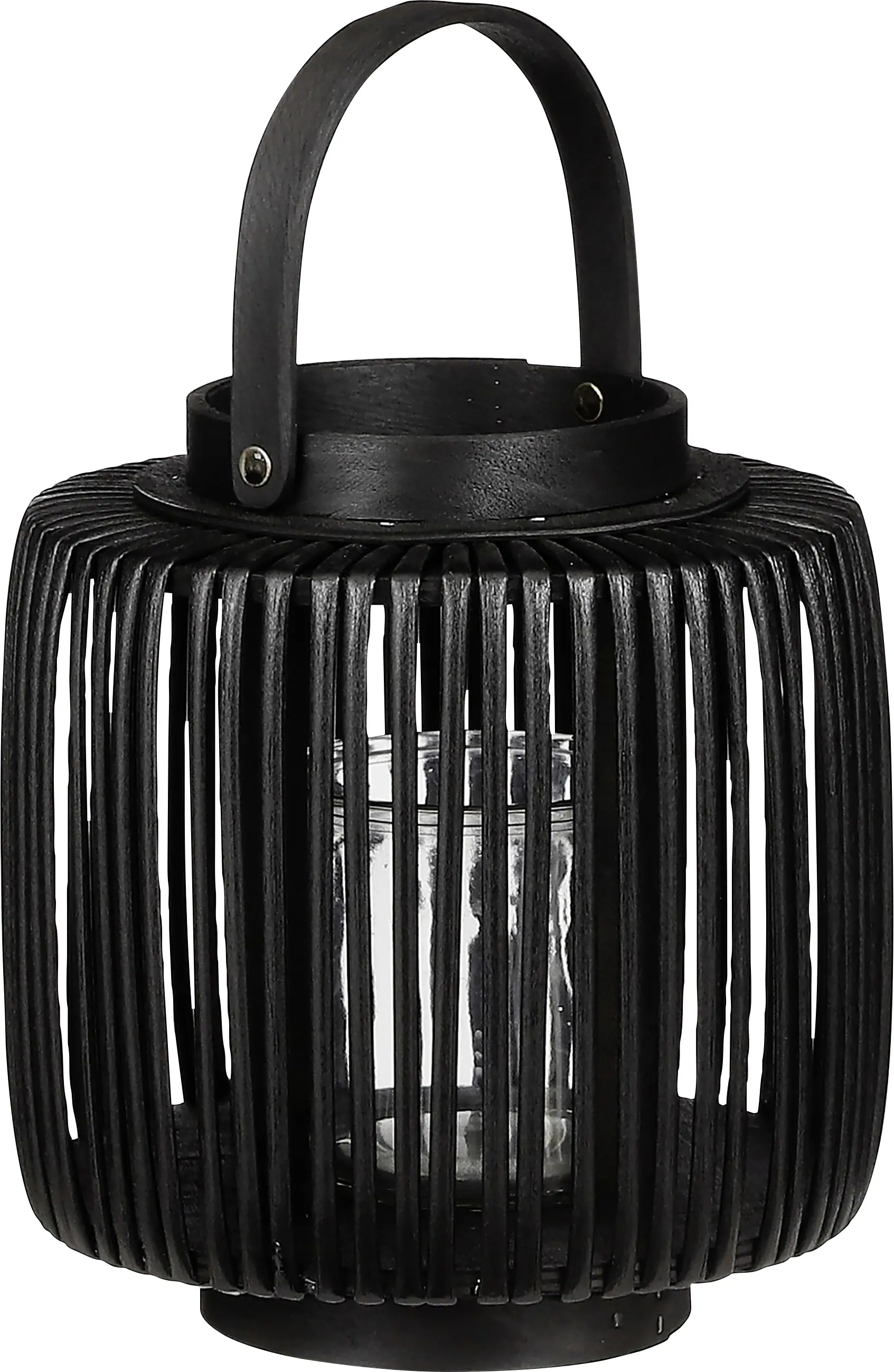 Mica Havard Windlicht Havard schwarz Ø 20 x 23 cm