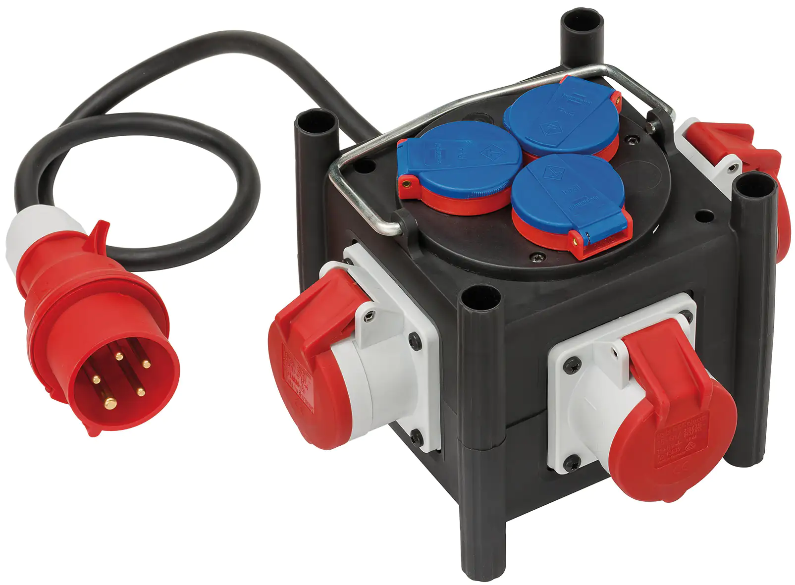 4007123654482 Brennenstuhl Stromverteiler 3xCEE400V, 3x230V