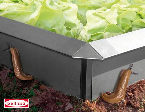 Bellissa Eckteil für Schneckenblech 7 x 7 x 20 cm Bellissa Eckteil für Schneckenblech 7 x 7 x 20 cm