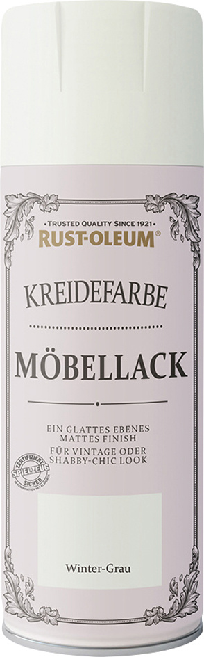 Rust-Oleum Kreidefarbe Möbellack 400 ml winter-grau