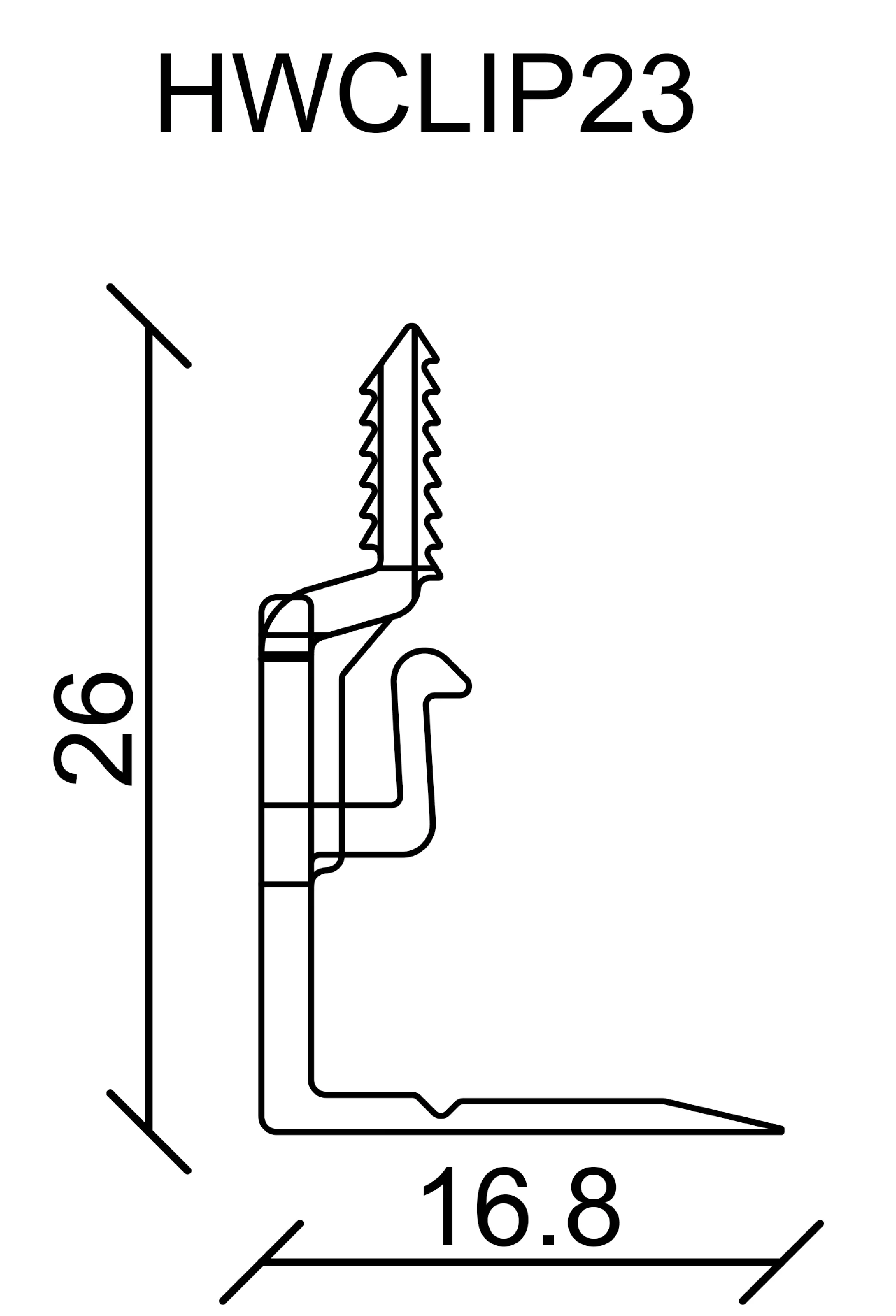 9003719698125_2444416 Leistenclip schwarz