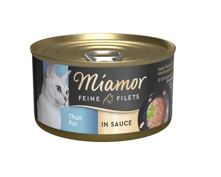 Miamor Katzennassfutter Feine Filets Thunfisch Pur Sauce 85 g