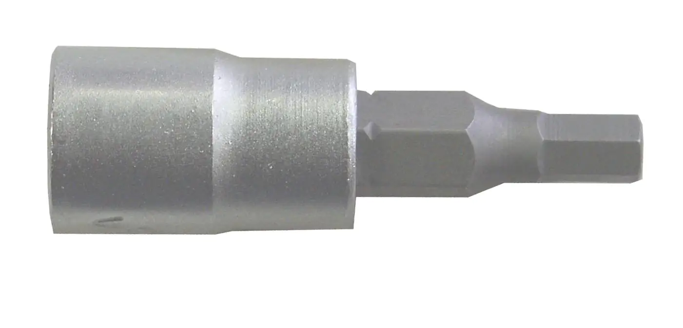 Steckschlüsselschraubeinsatz 1/4" 5 mm Innensechskant