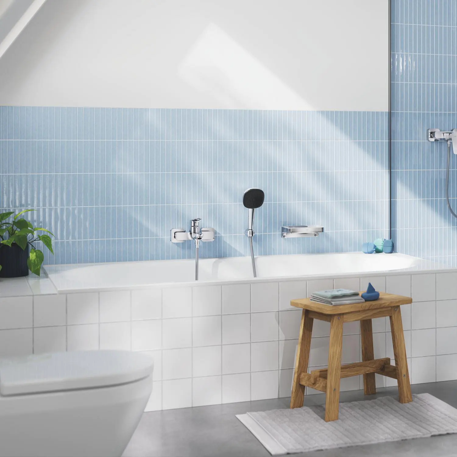 Grohe Quickfix Badewannenarmatur Dice verchromt