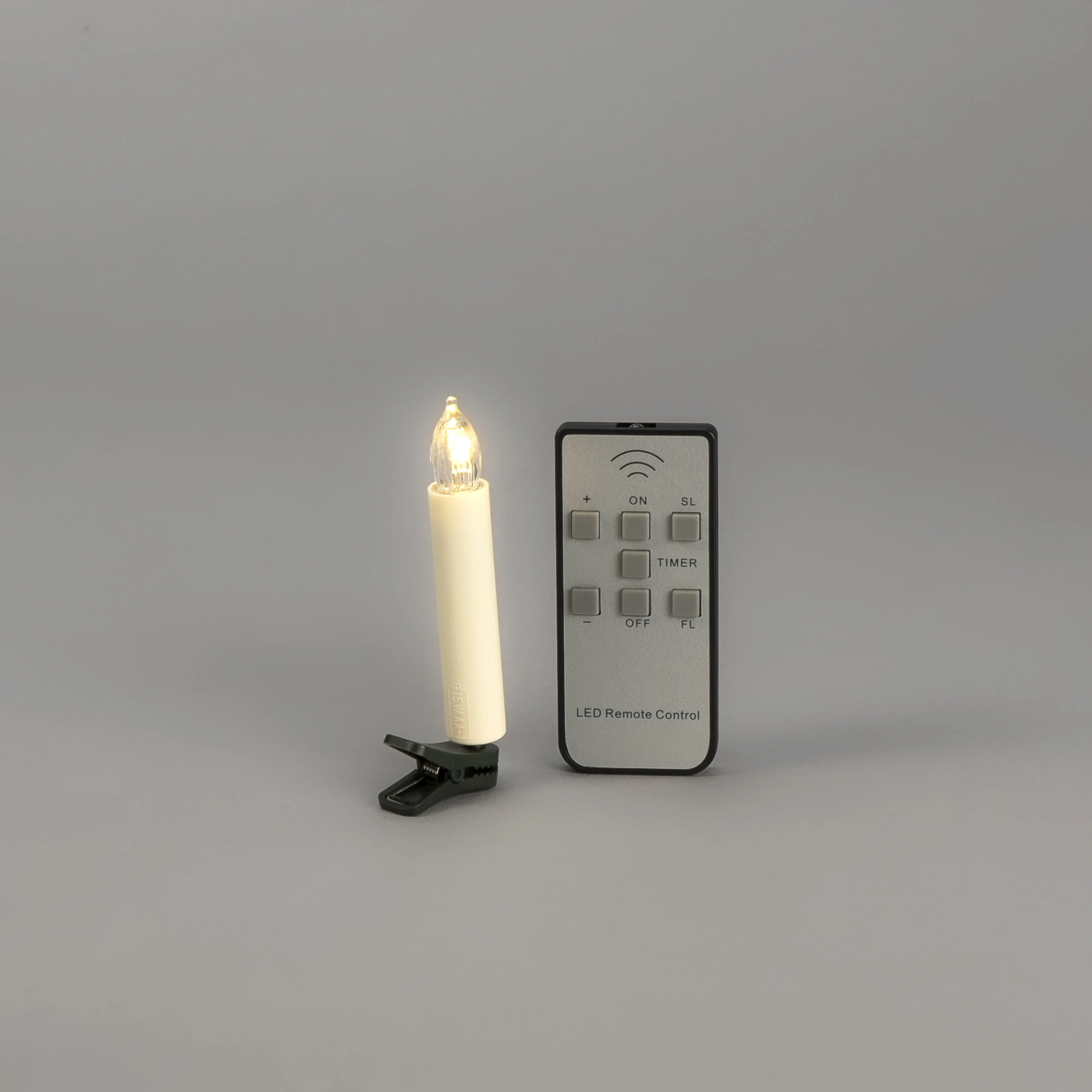 Konstsmide Mini-Batteriekerzen mit Fernbedienung 10er Set 