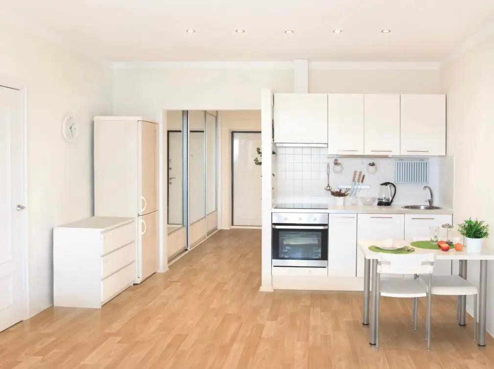 Bodenbelag Vinyl Tripley Holzpotik, buche hell, 4 m breit