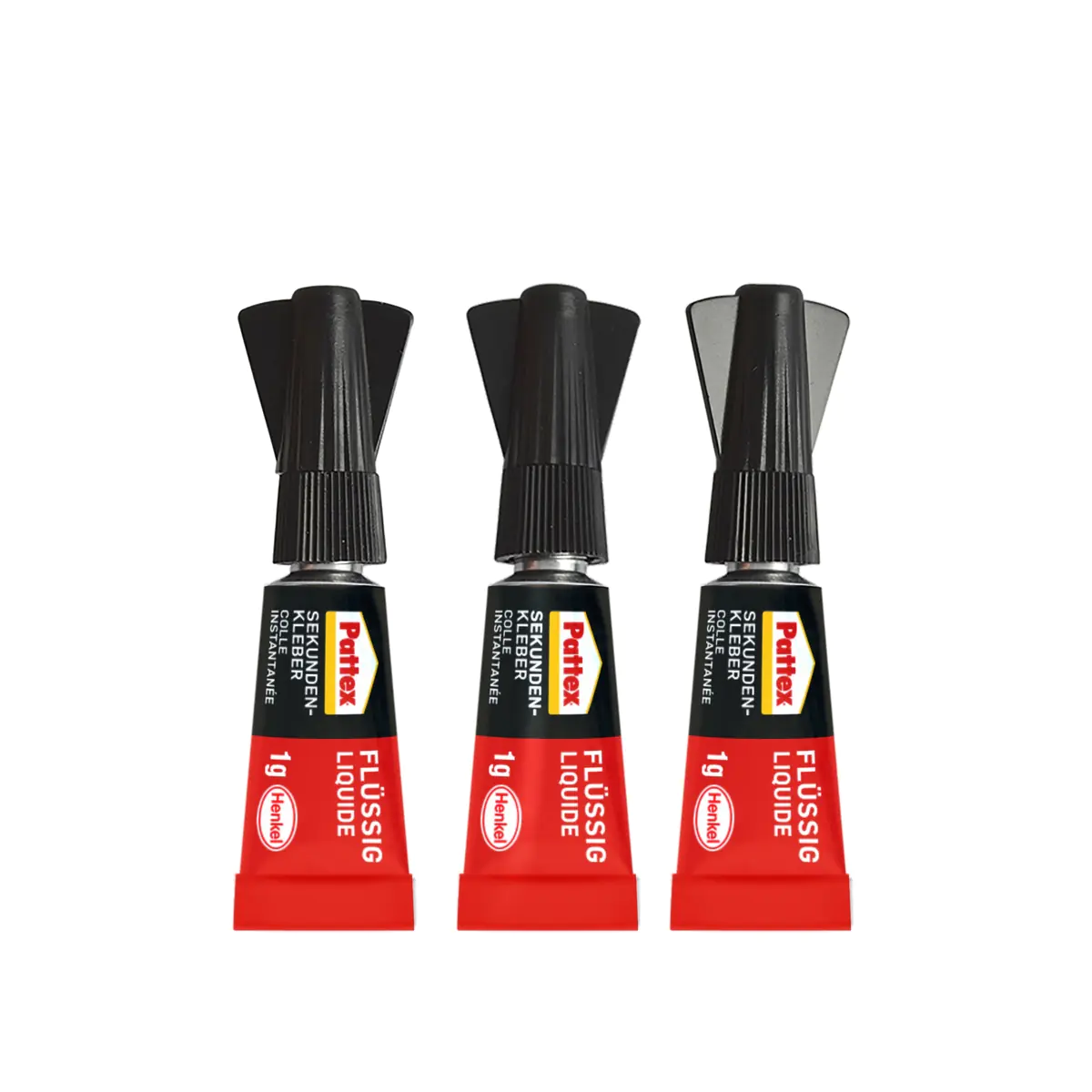 Pattex Sekundenkleber Mini Trio 3x 1 g