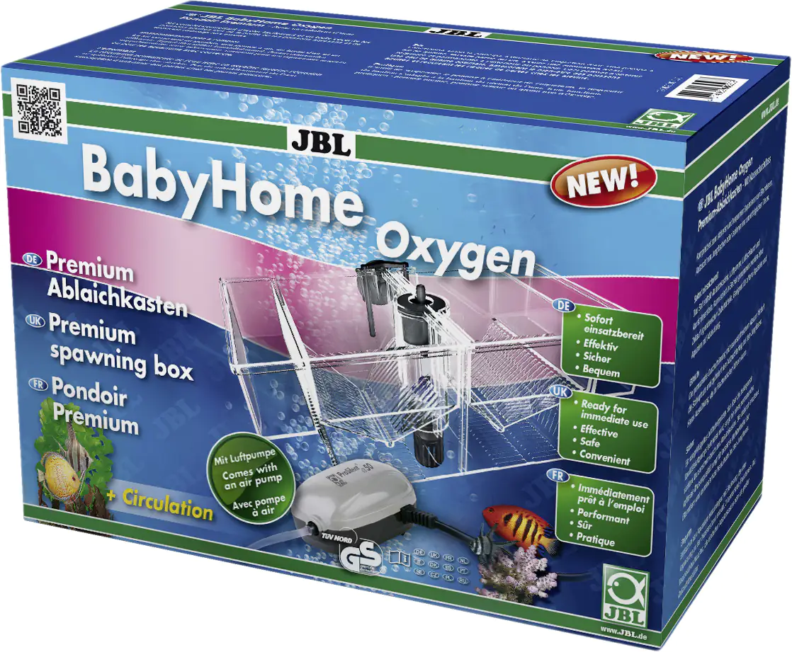 JBL Aquarienzubehör Aufzuchtbecken BabyHome Oxygen transparent