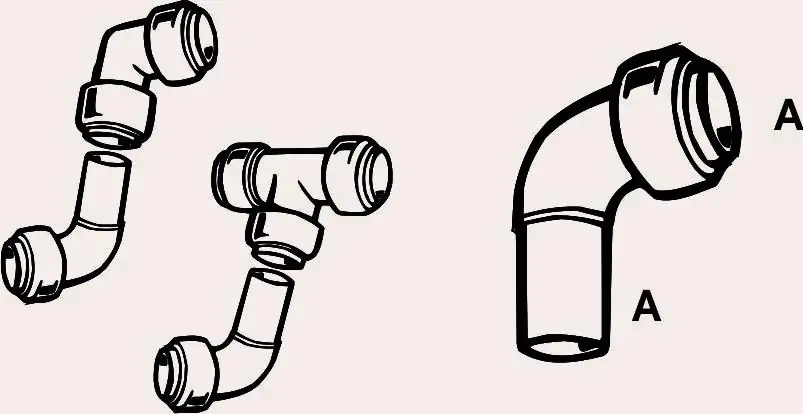 Cornat Winkel 90° / Ø 18 mm