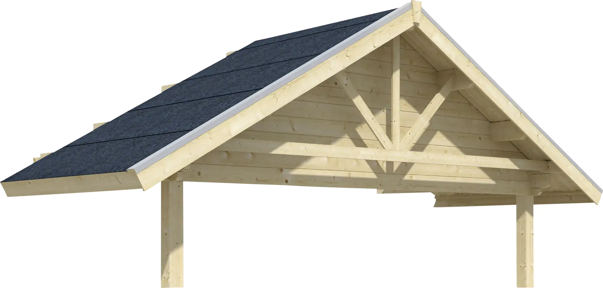 SKAN HOLZ Vordach Toronto 212x420cm, 70plus