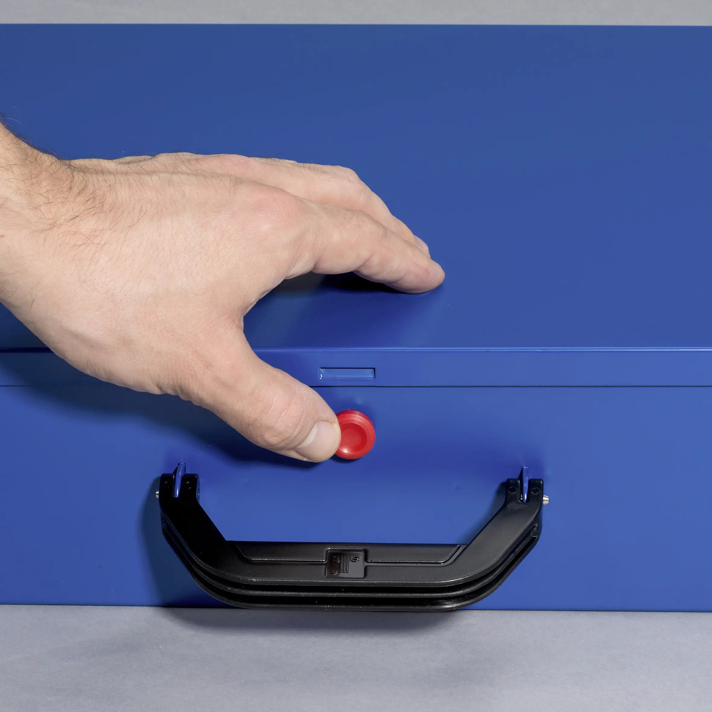 Allit Profi-Metall-Kleinteilekoffer EuroPlus Pro M 44H-23 blau