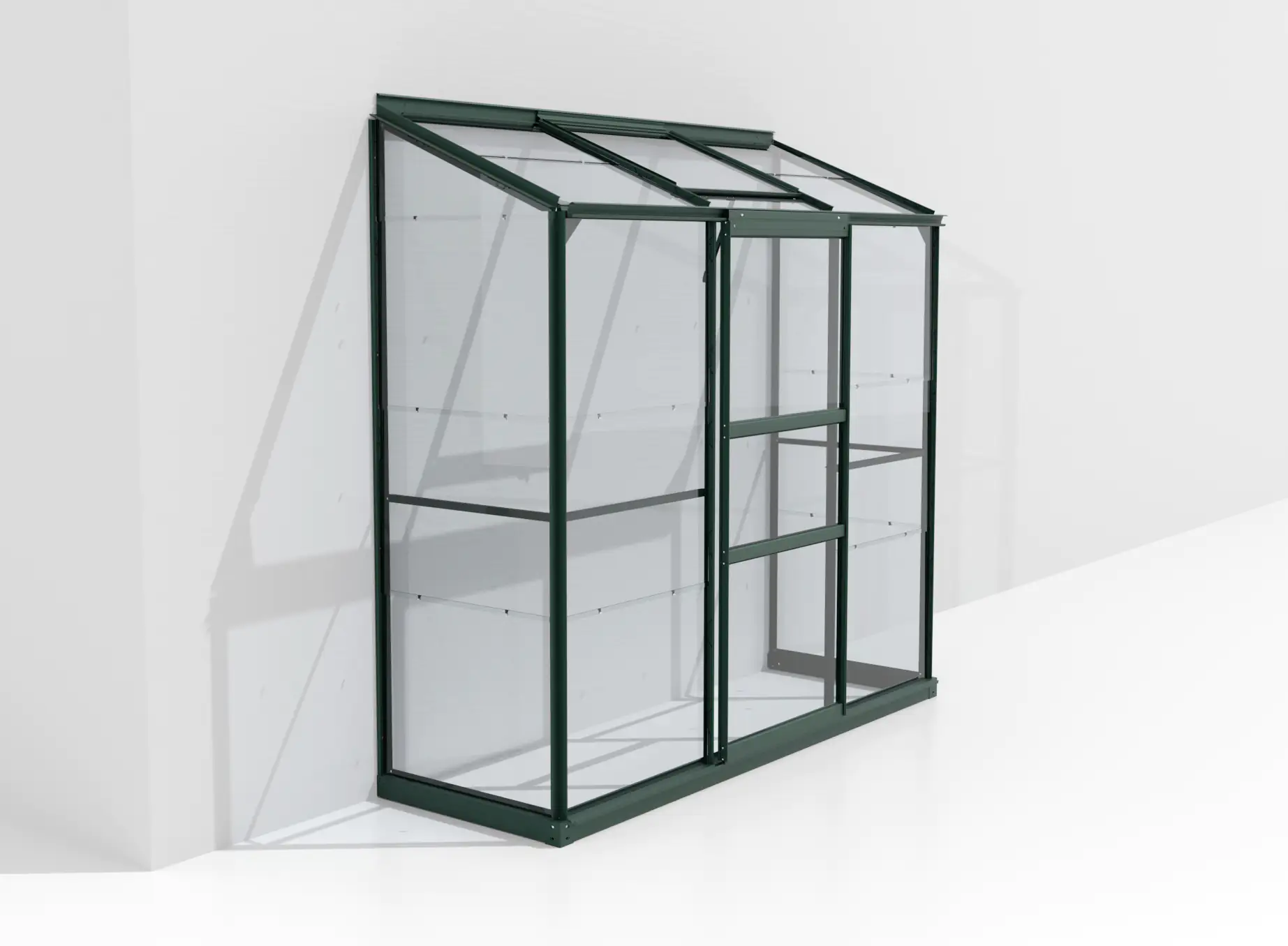 4005717205768_1769528 Vitavia Anlehngewächshaus Styx 1300 65 x 192 cm 3 mm Sicherheitsglas