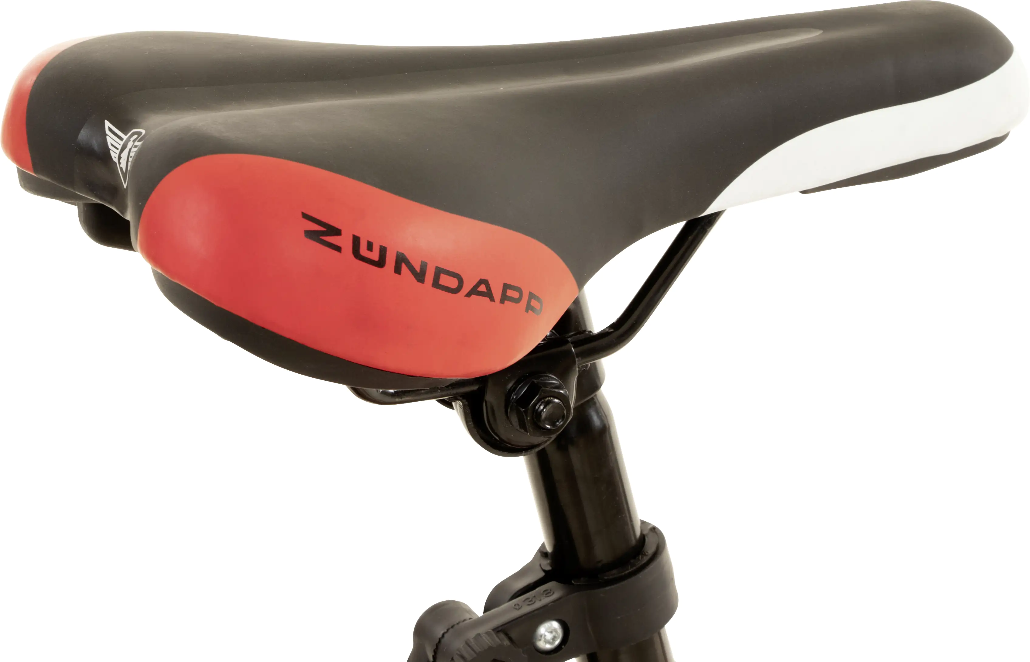 Zündapp Mountainbike Blue 5.0 MTB Fully 24 Zoll RH 43cm 21 Gang schwarz rot