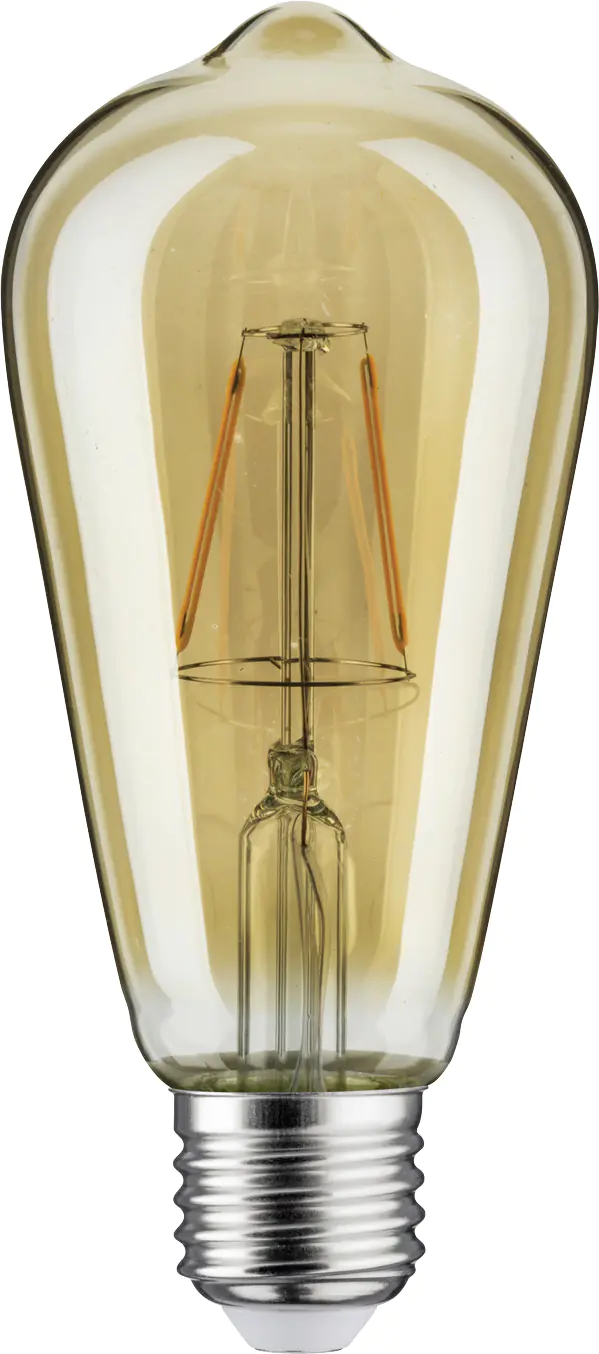 Paulmann LED Filament Rustikal Vintage - 2,5 W E27 Retro-Kolben warmweiß