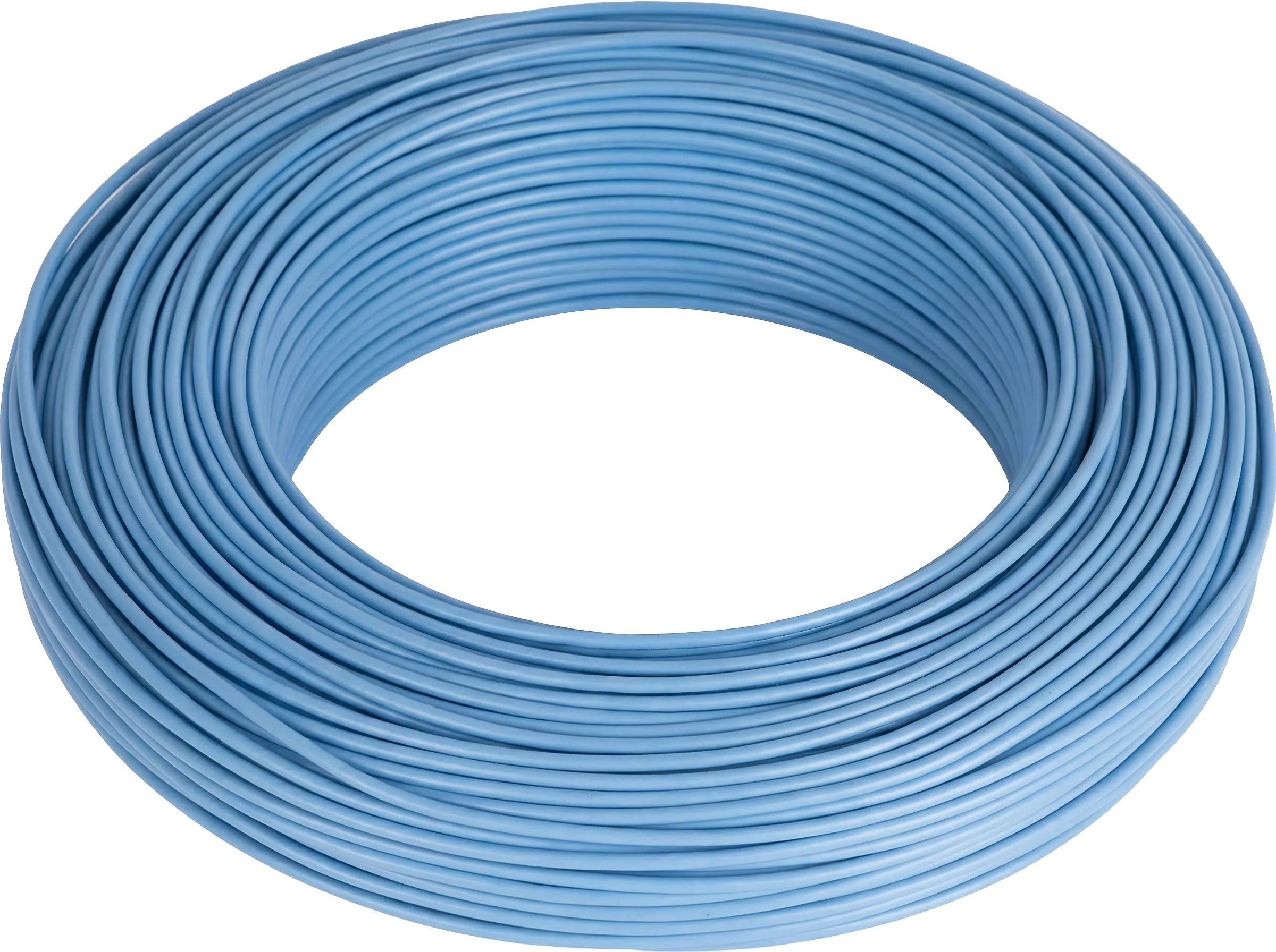 PVC-Aderleitung H07V-U 1,5 - 100 Meter, blau