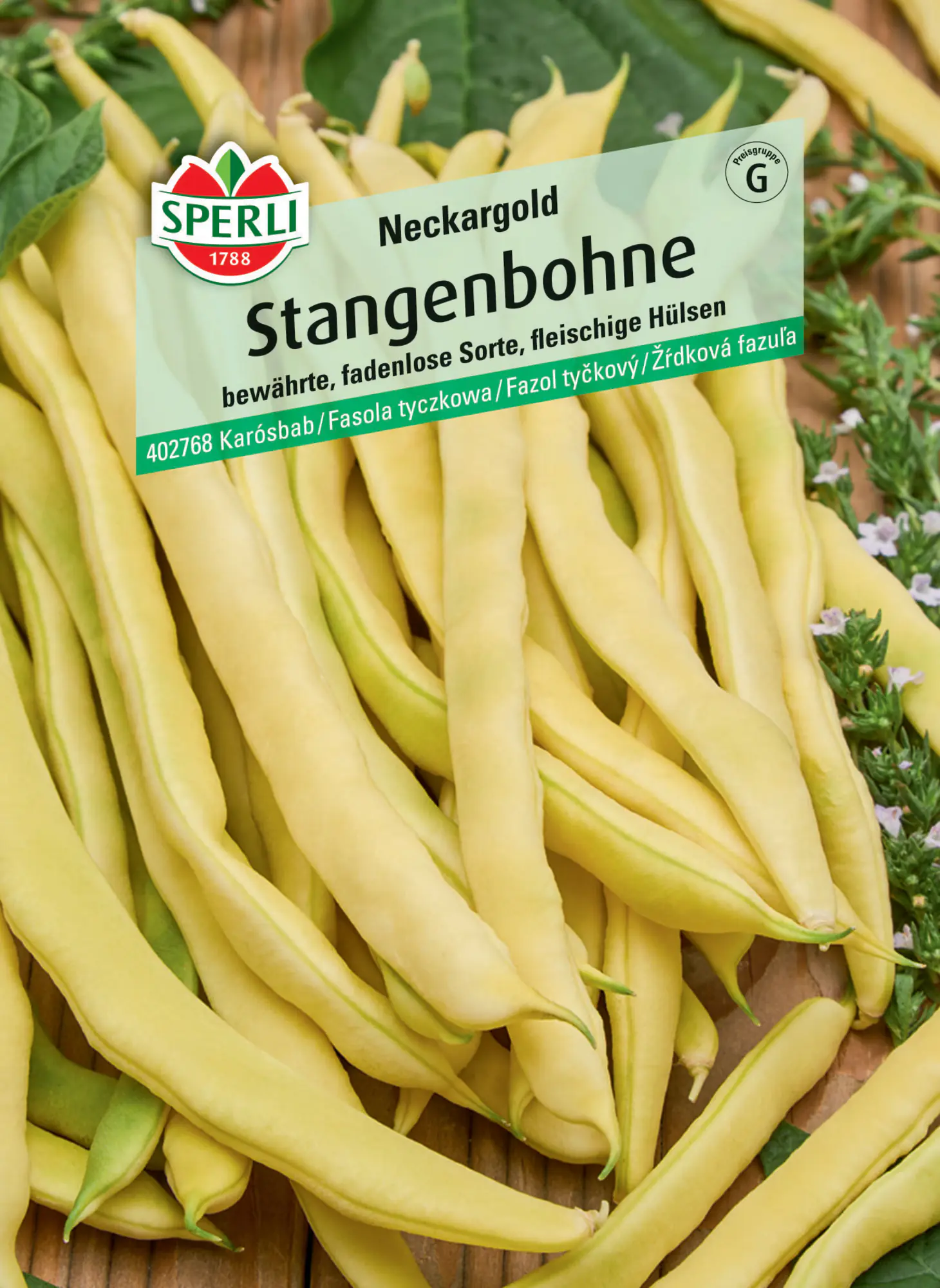 Sperli Stangenbohne Neckargold