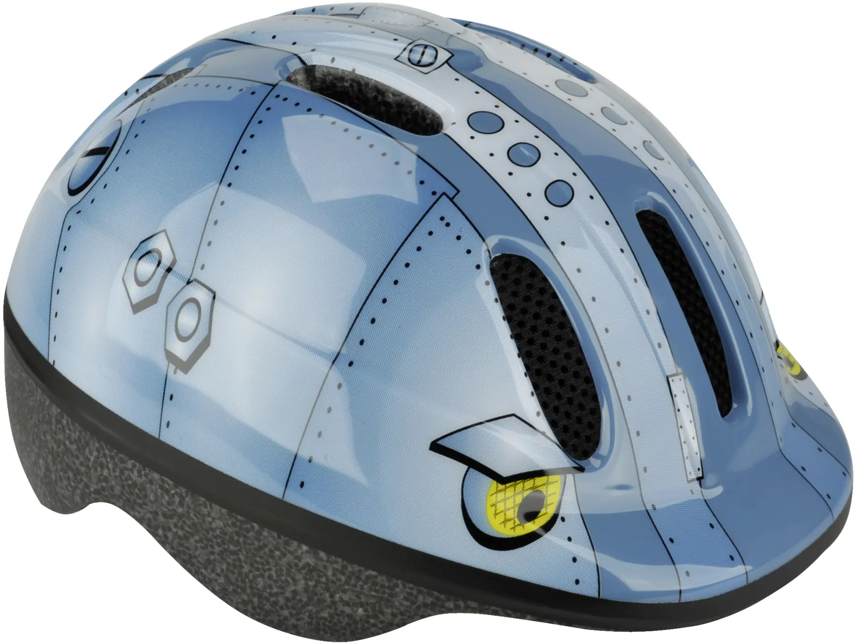 Fischer Fahrradhelm Kinder Robo Uni S/M blau Fischer Fahrradhelm Kinder Robo Uni S/M blau