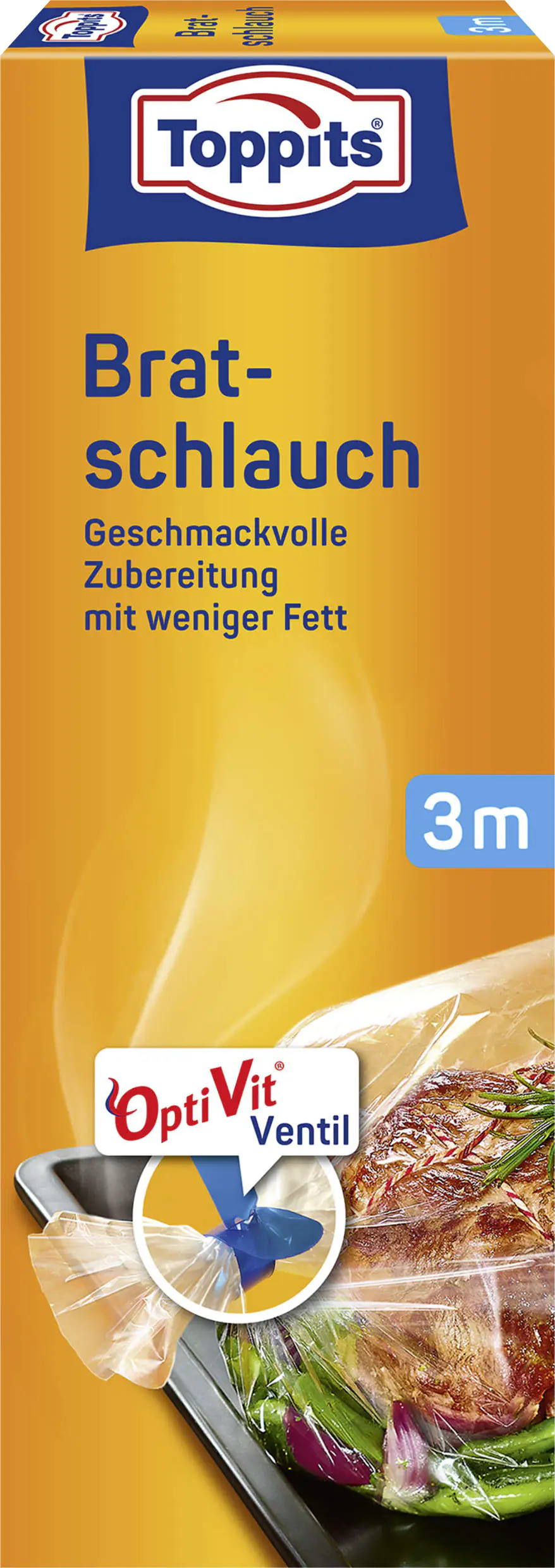 Toppits Bratschlauch 3m Perfekt Garen ganz einfach