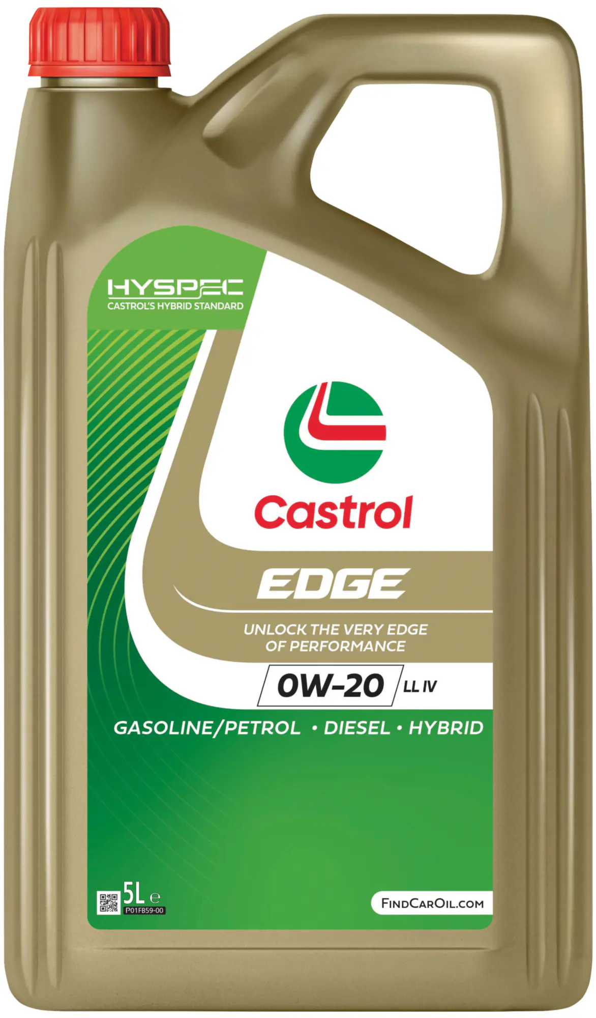 Castrol Motoröl Edge 0W-20 LL IV 5 L