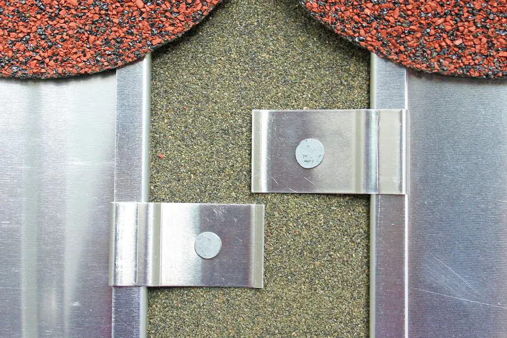 Sarei Hafter für Dachbleche 55 x 30 x 4 mm 10 Stk. natur Sarei Hafter für Dachbleche 55 x 30 x 4 mm 10 Stk. natur