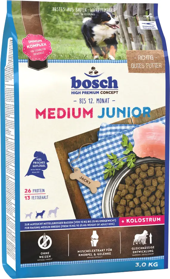 4015598012959 Bosch Medium Junior 3 kg