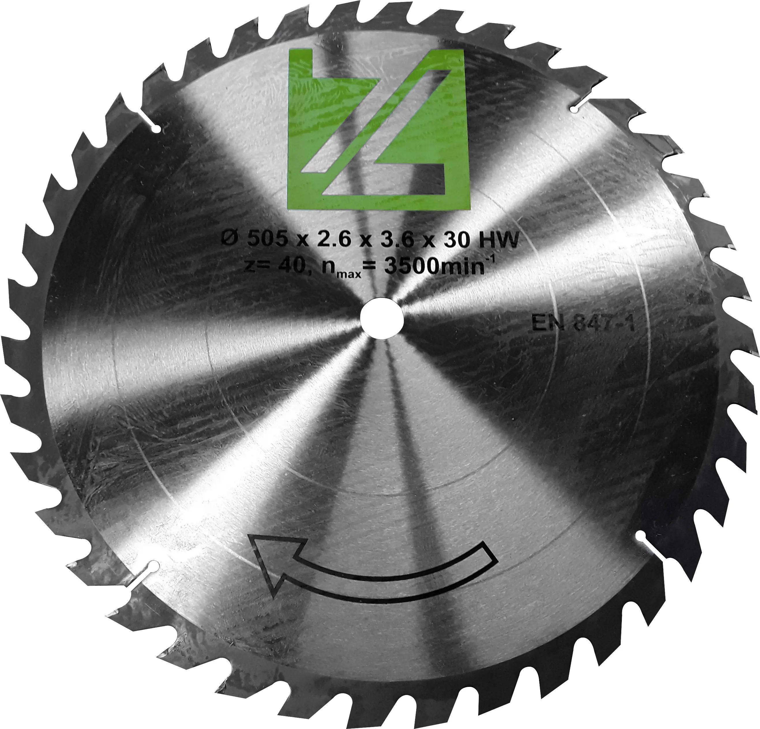 Zipper HM-Sägeblatt für Wippsäge ZI-WP500TN