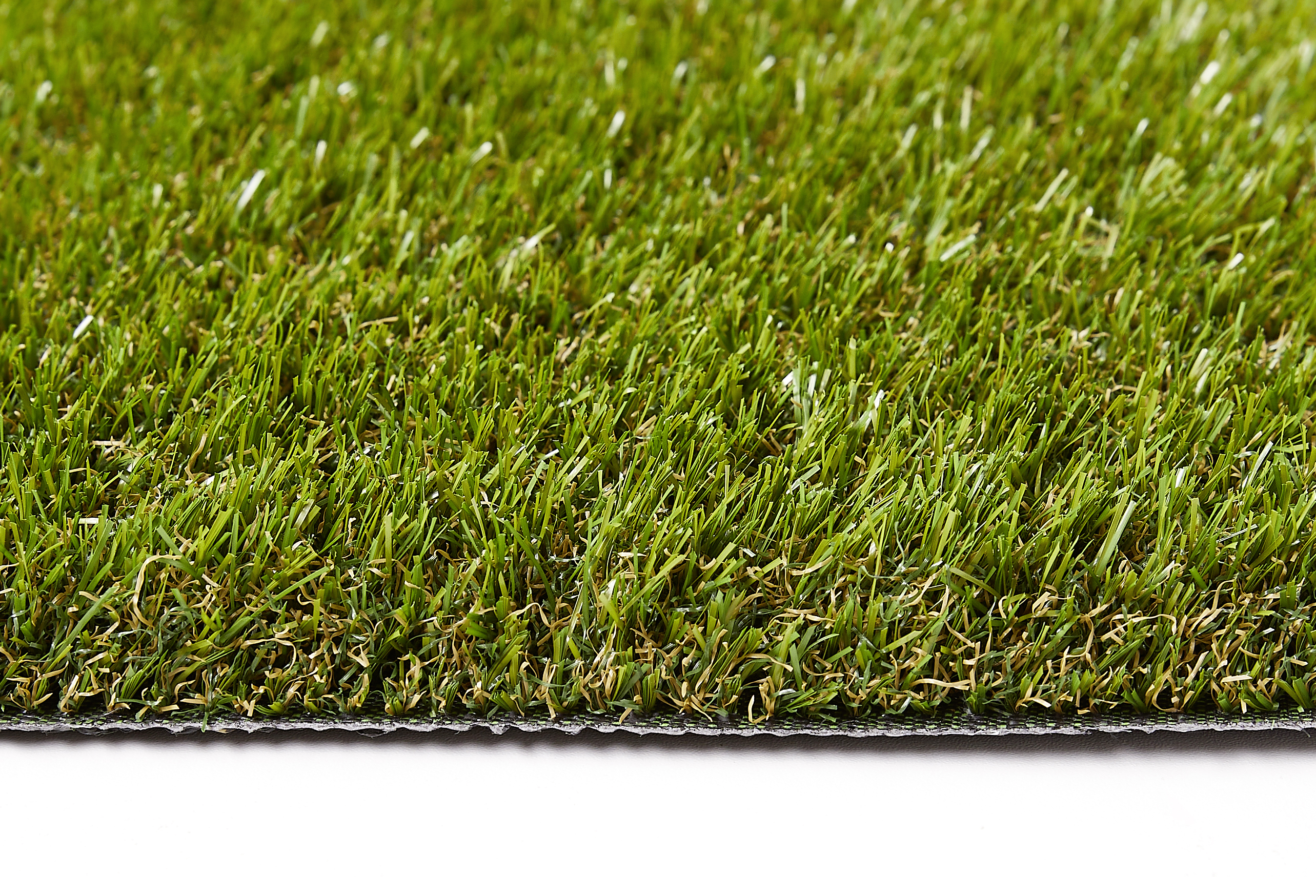 Kunstrasen Perth 1,33 x 3 m grün mit Drainagelöchern