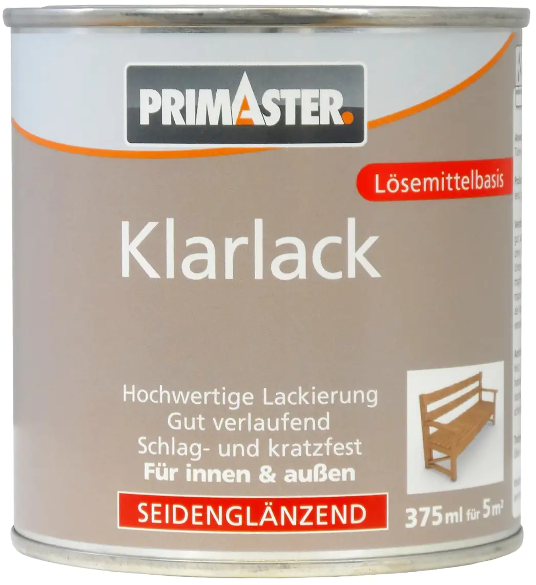 Primaster Klarlack 375 ml seidenglänzend