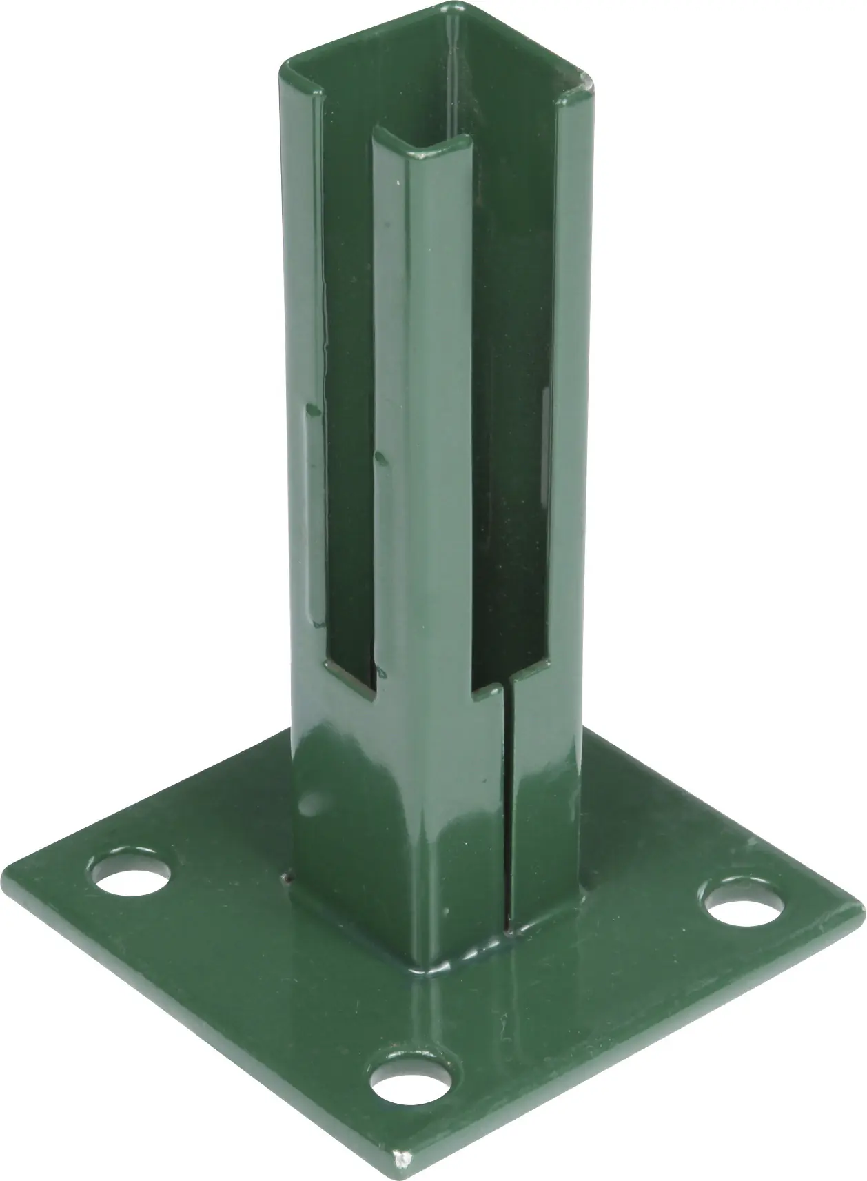 Floraworld Bodenplatte Zaunpfosten 10 x 10 cm moosgrün