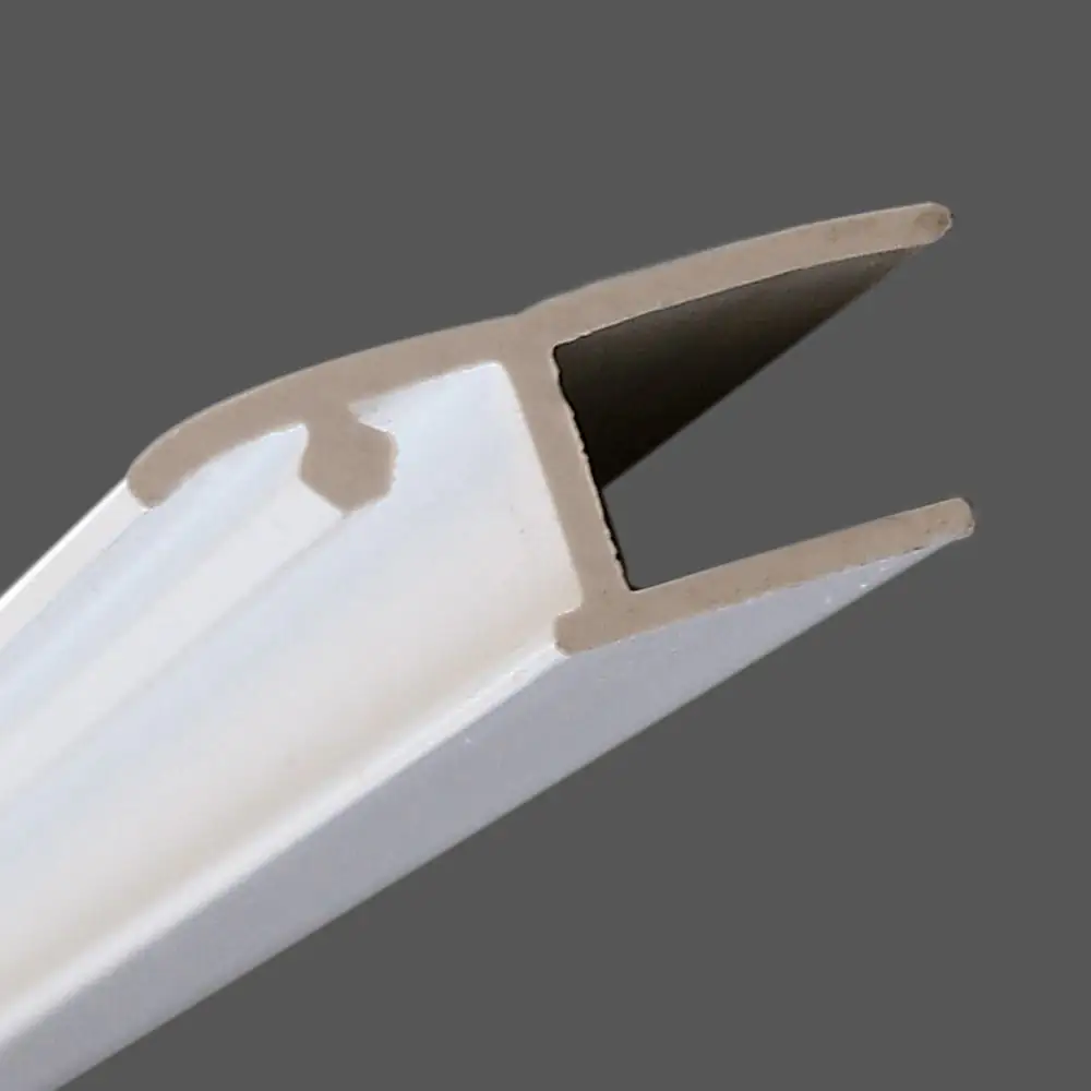 Meeth Rollladendeckelaufnahmeprofil weiß, 140 cm