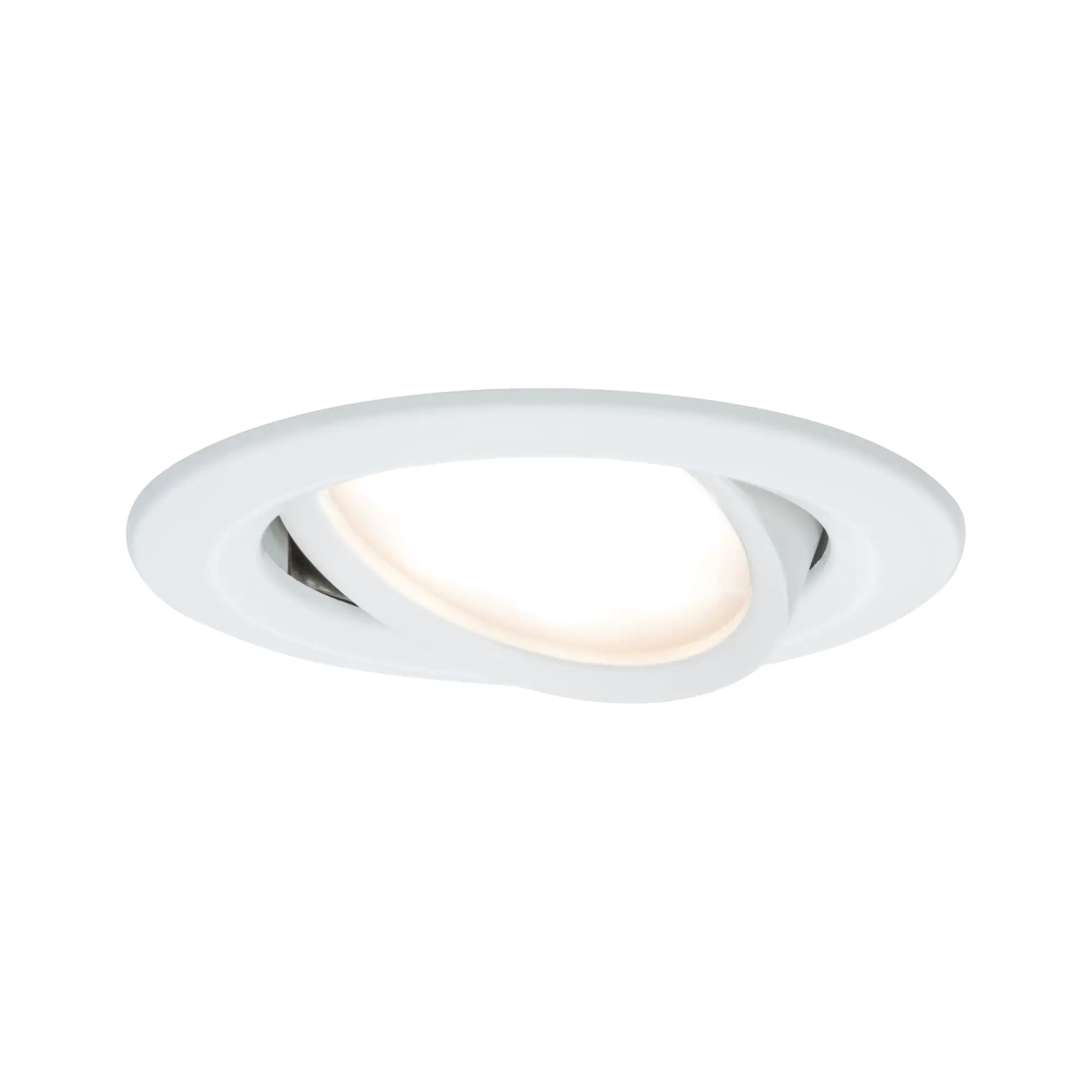 Paulmann LED Einbauleuchte Nova Coin weiß-matt 8,4 cm warmweiß
