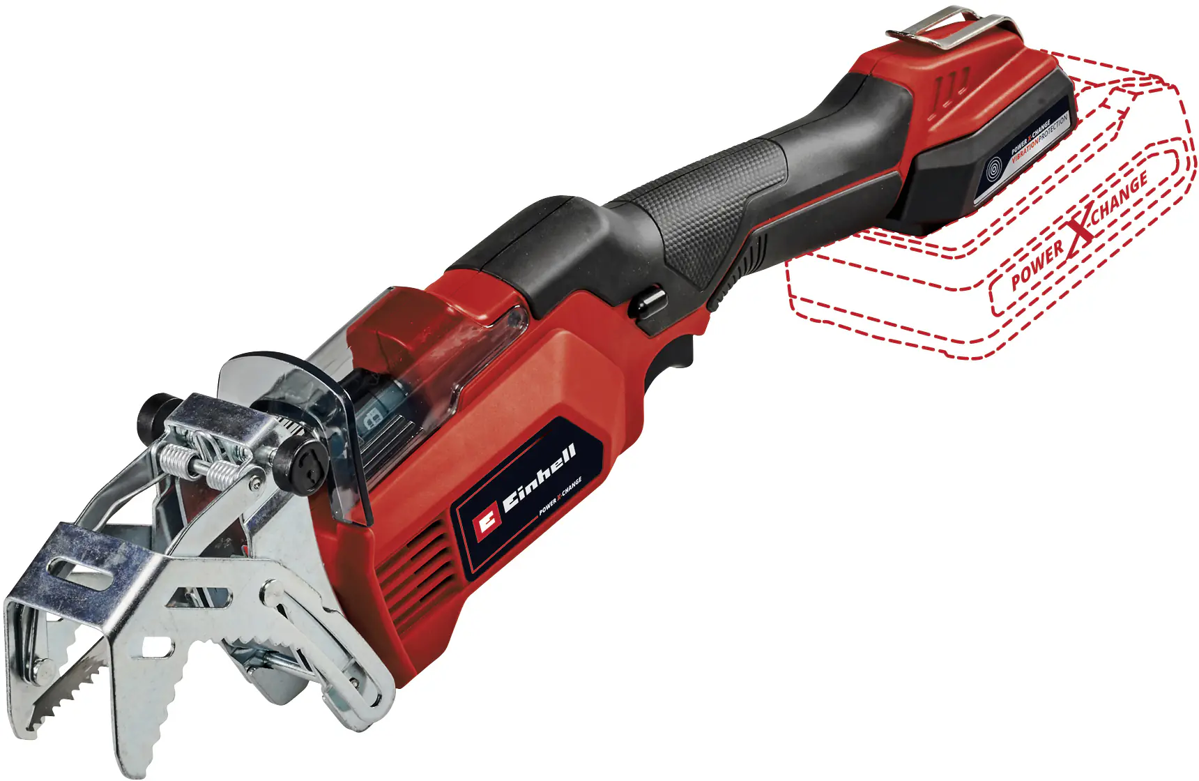 Einhell Akku Gehölzschneider GE-GS 18/150 Li-Solo 8 cm Schnittstärke