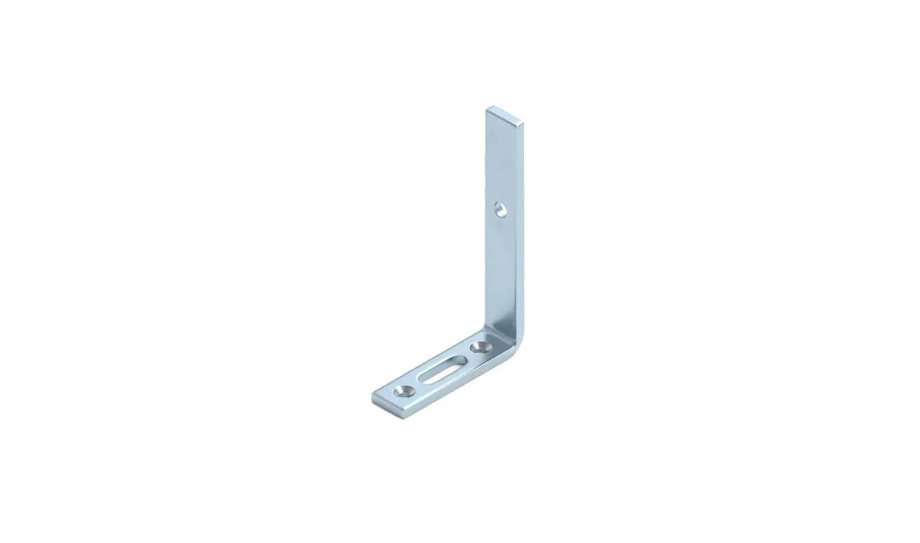 TrendLine Gardinenwinkel Stahl 95 x 55 mm verzinkt