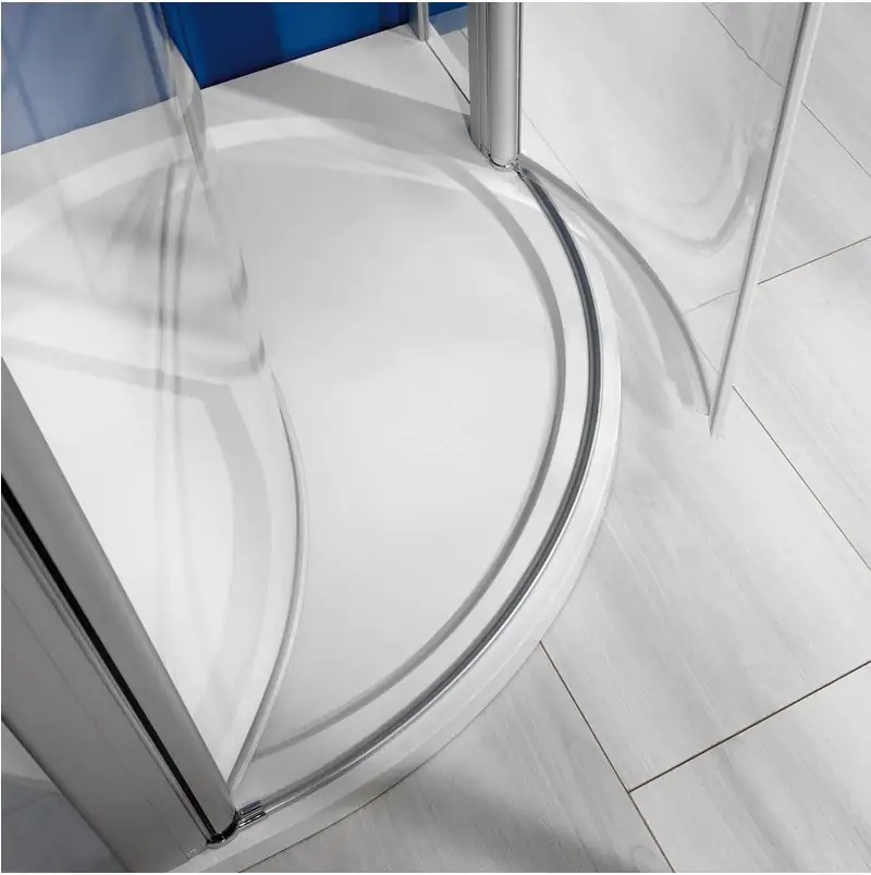 Breuer Elana Runddusche 80x80 4-teilig, Alu chromeffekt, Klarglas hell Breuer Elana Runddusche 80x80 4-teilig, Alu chromeffekt, Klarglas hell