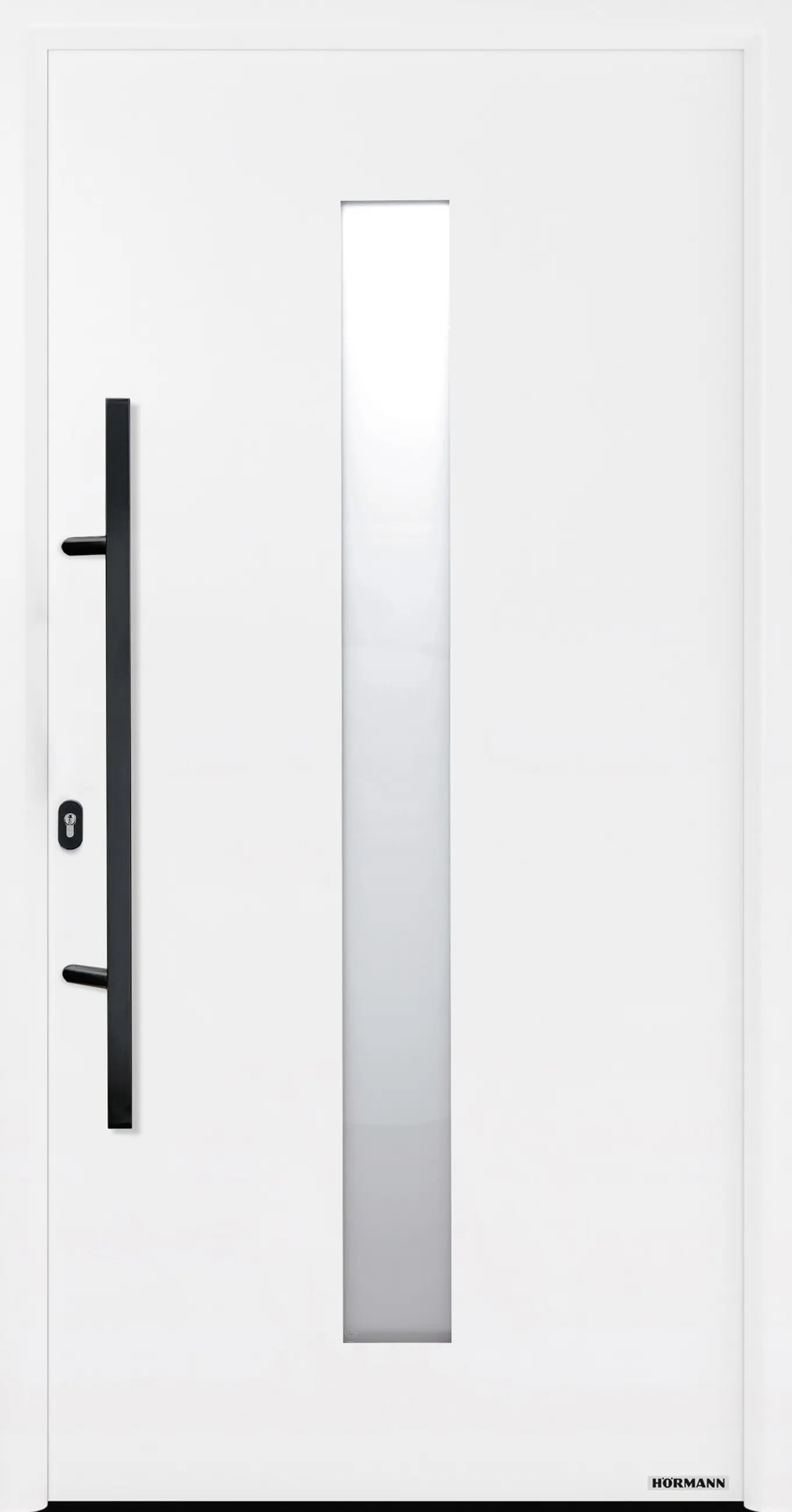 Hörmann Haustür Thermo65 Motiv 610S verkehrsweiß Links 110 x 210 cm 