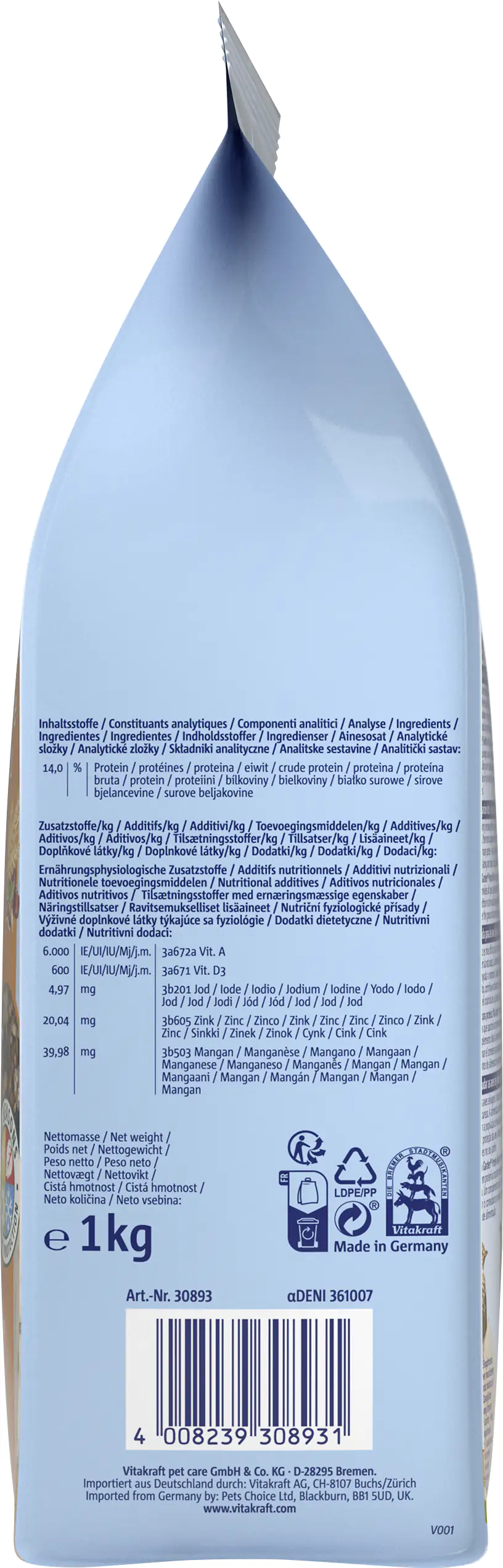 Vitakraft Vita Garden® Protein Mix 1 kg