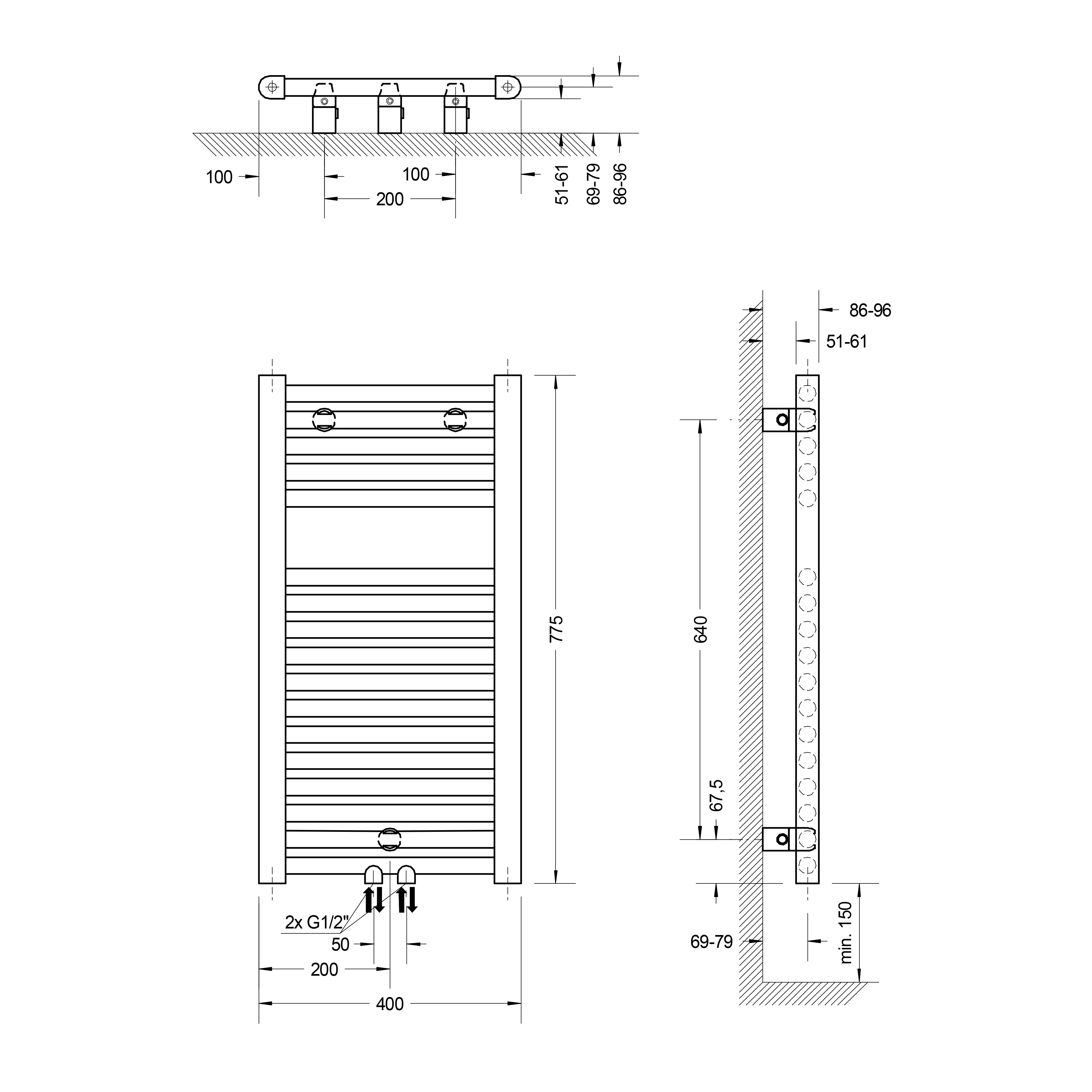 4060991036378_3 Schulte Badheizkörper München 77,5 x 40 cm 361 Watt
