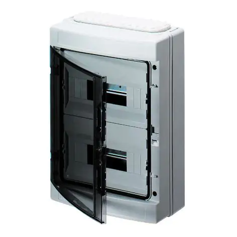 Gewiss Aufputz-Feuchtraum-Kleinverteiler 2-reihig