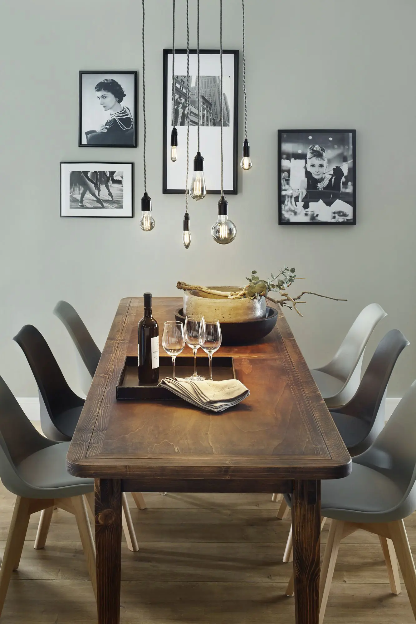 Paulmann LED Kerzenlampe E14 4W rauch