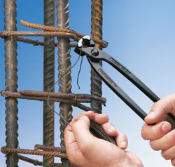 Knipex Monierzange 220 mm schwarz atramentiert