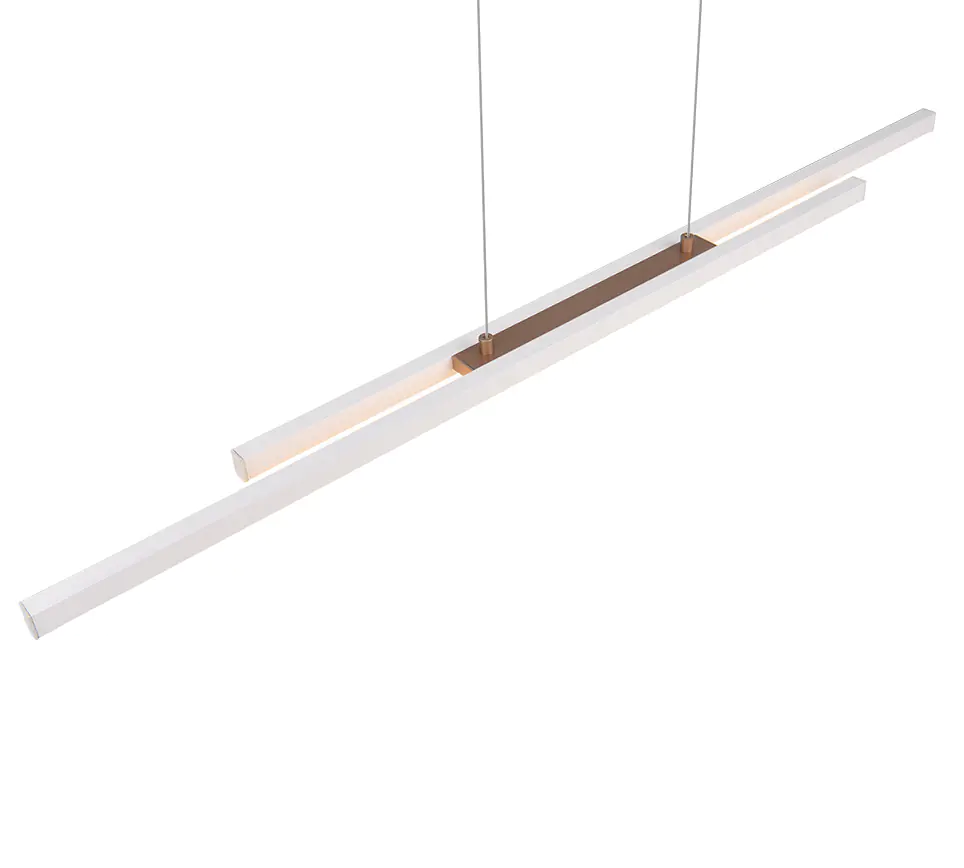 Trio Leuchten LED Pendelleuchte Odio 28W coffee