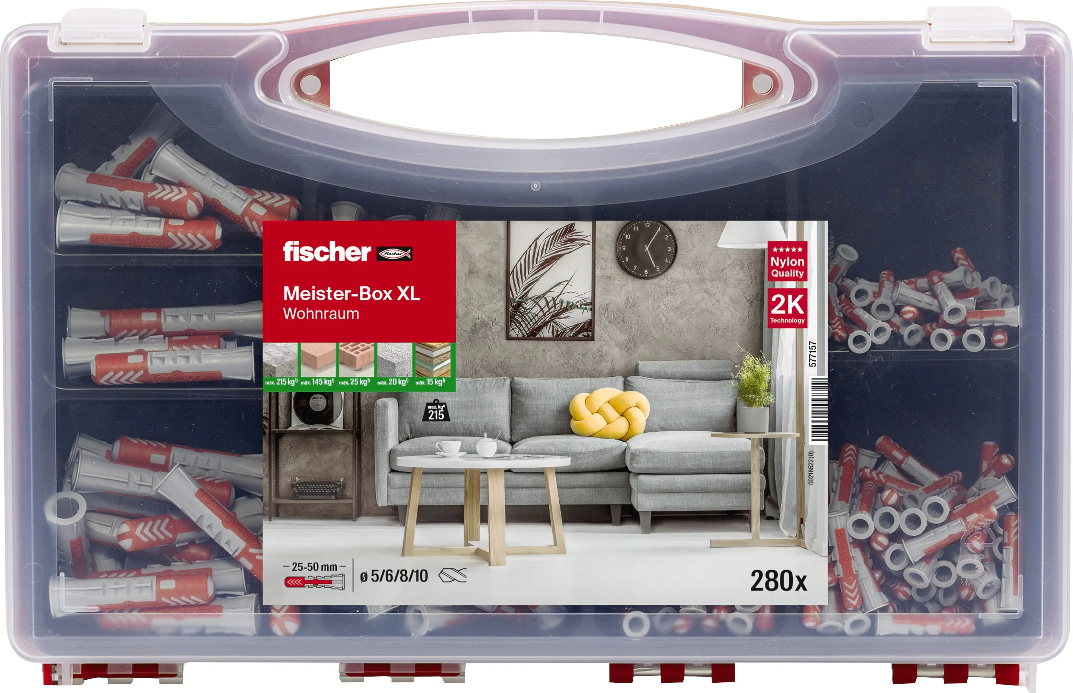 fischer Meister-Box XL Wohnraum - 280 Teile fischer Meister-Box XL Wohnraum - 280 Teile
