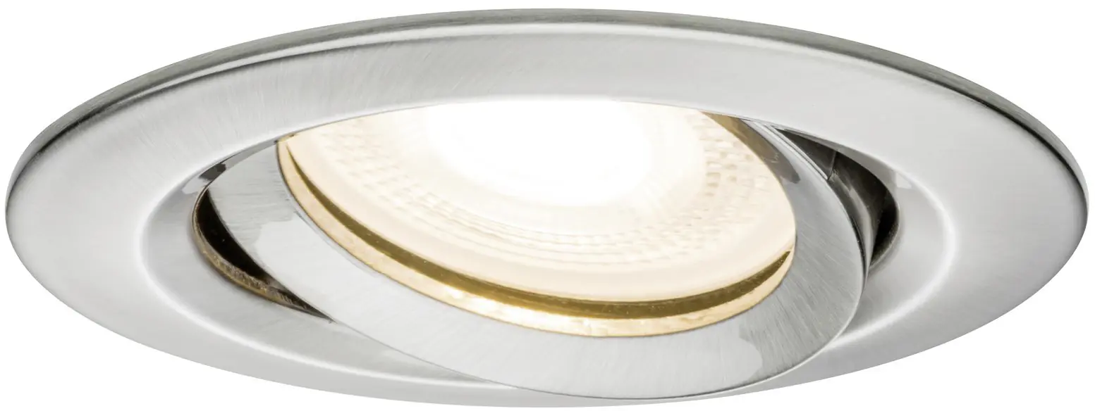 Paulmann LED Außen-Einbauleuchte Nova Plus 3er Set eisen 9,3 cm GU10