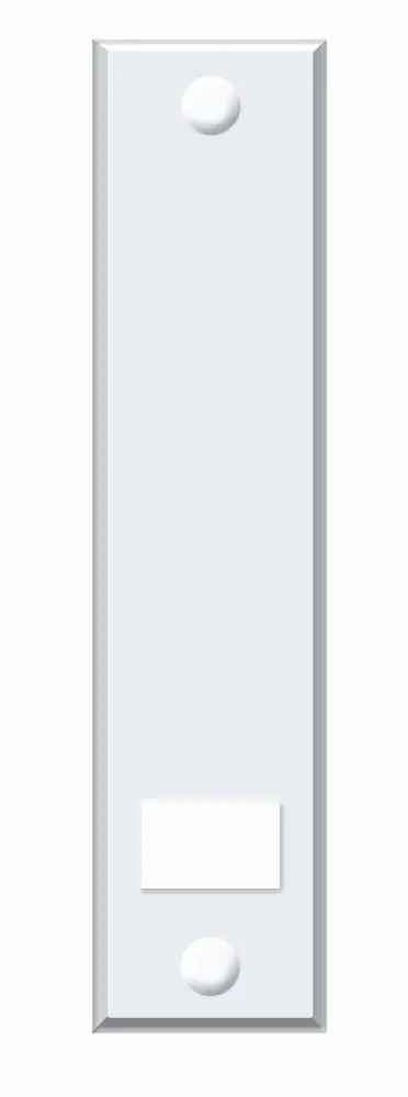 Schellenberg Abdeckplatte STANDARD Lochabstand 26 weiß