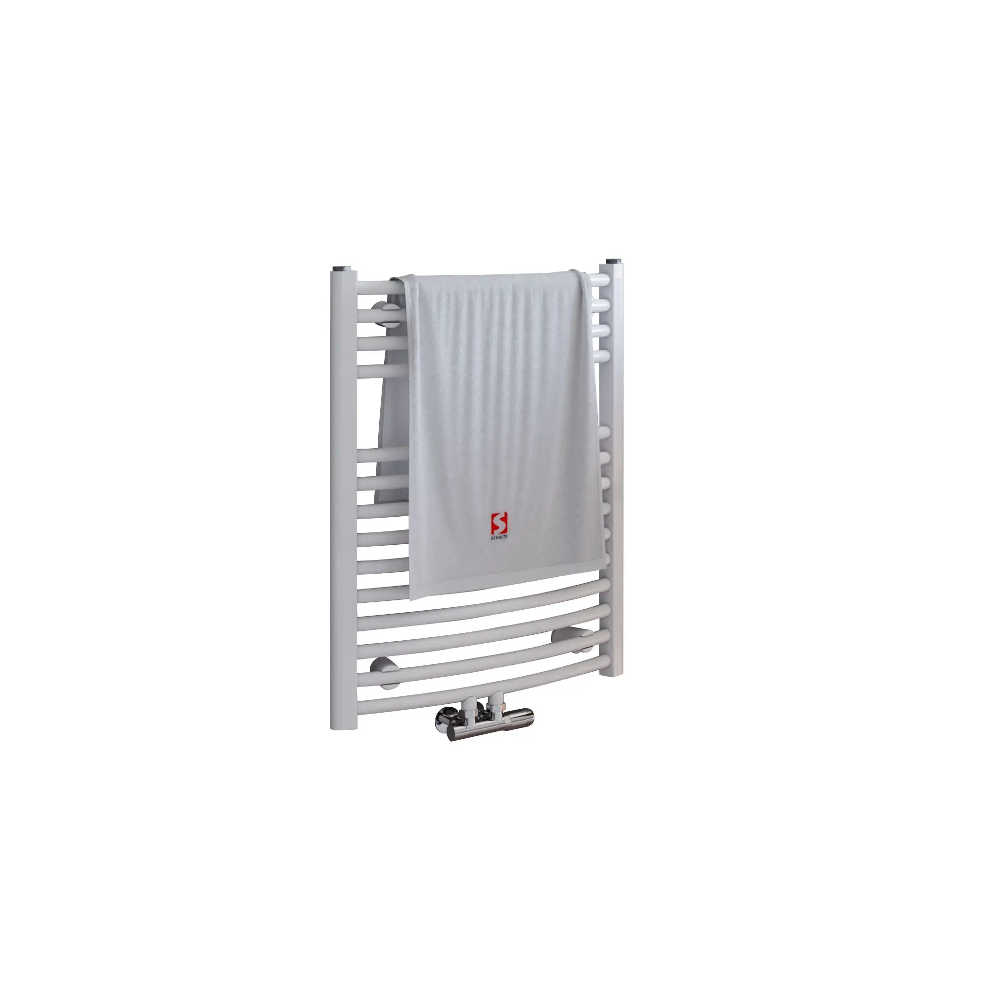 Schulte Design-Heizkörper Europa mit Mittelanschluss 69,5 x 50 cm alpinweiß 309 W