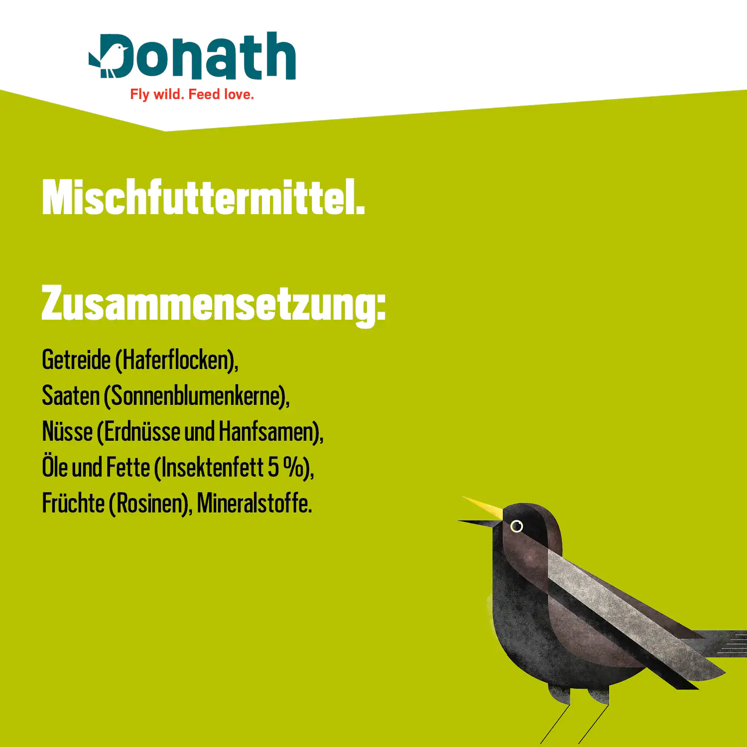 4260681740213_2833860 Donath Wildvogelfutter Komplett Mix 1 kg