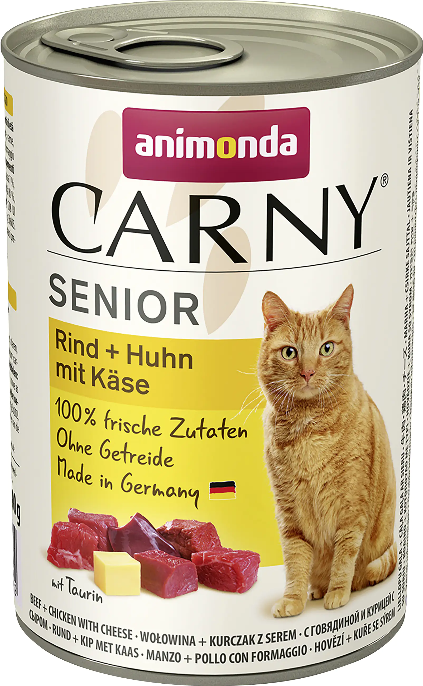 Animonda Carny Senior Rind + Huhn mit Käse 400 g Animonda Carny Senior Rind + Huhn mit Käse 400 g