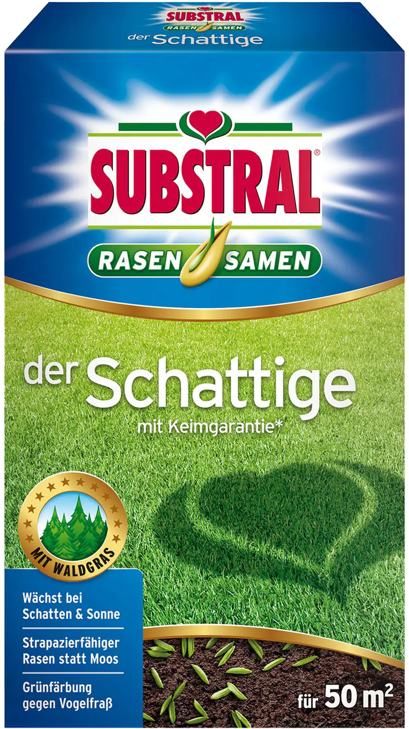 Substral Rasensamen der Schattige 1kg für 50 m² kaufen Globus Baumarkt