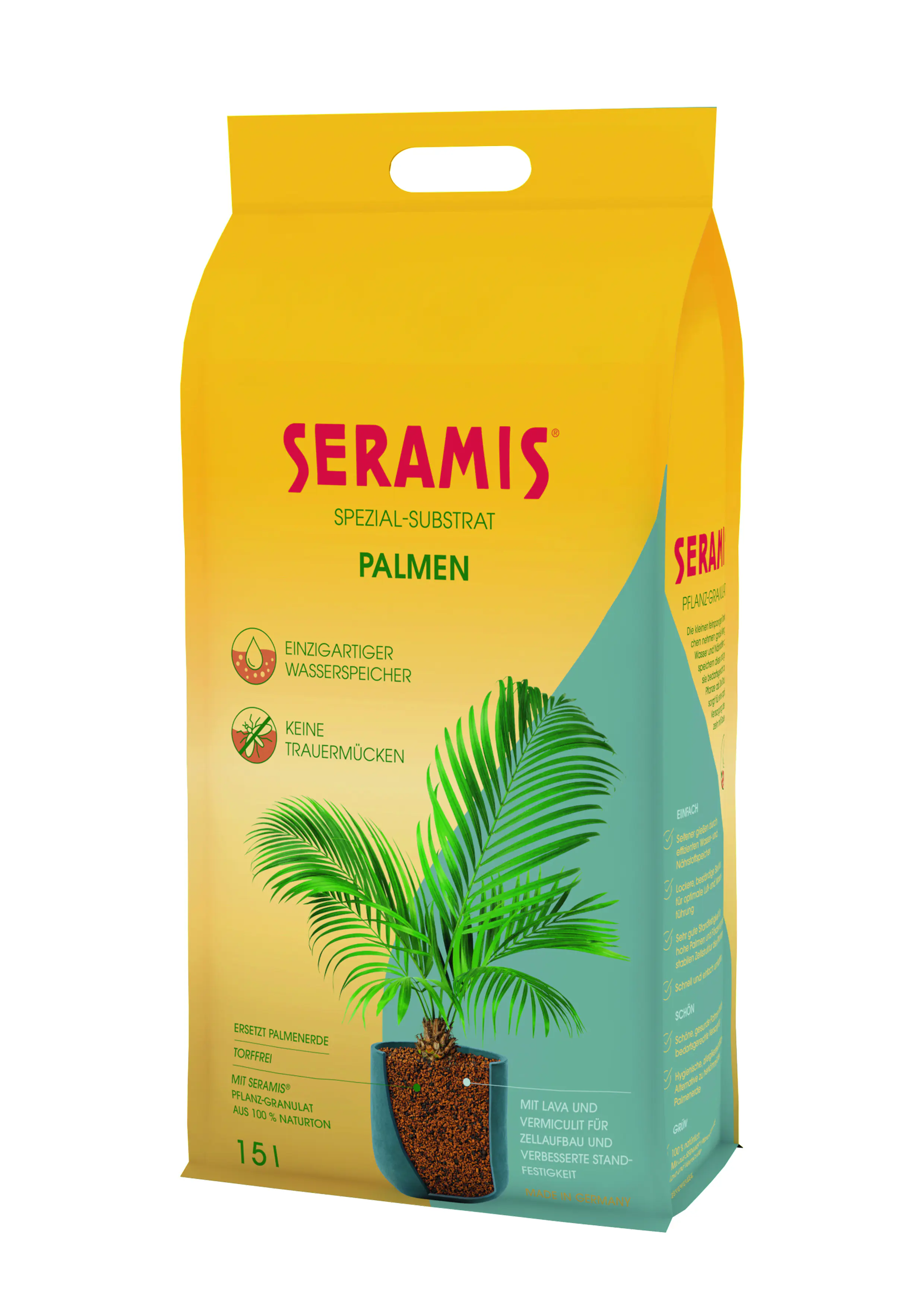 Seramis Spezial-Substrat für Palmen 15 L Seramis Spezial-Substrat für Palmen 15 L